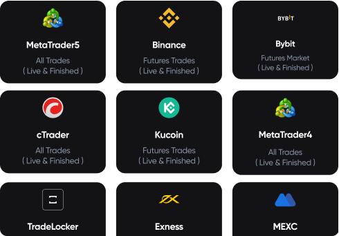 broker connections screenshot dark